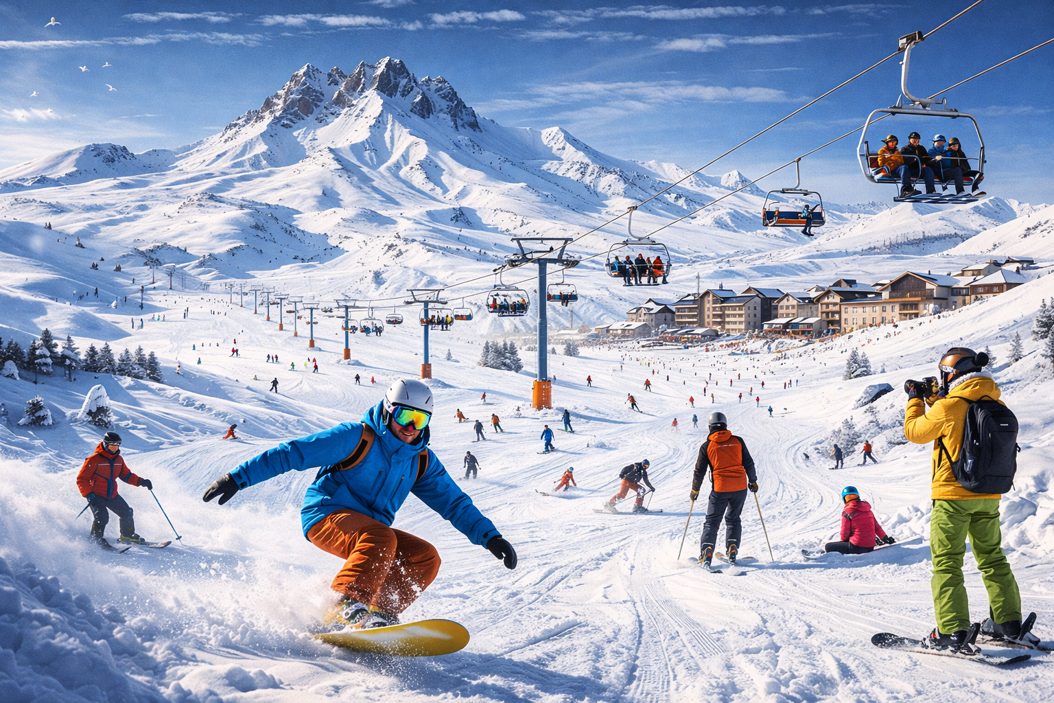 Erciyes Kayak Turu